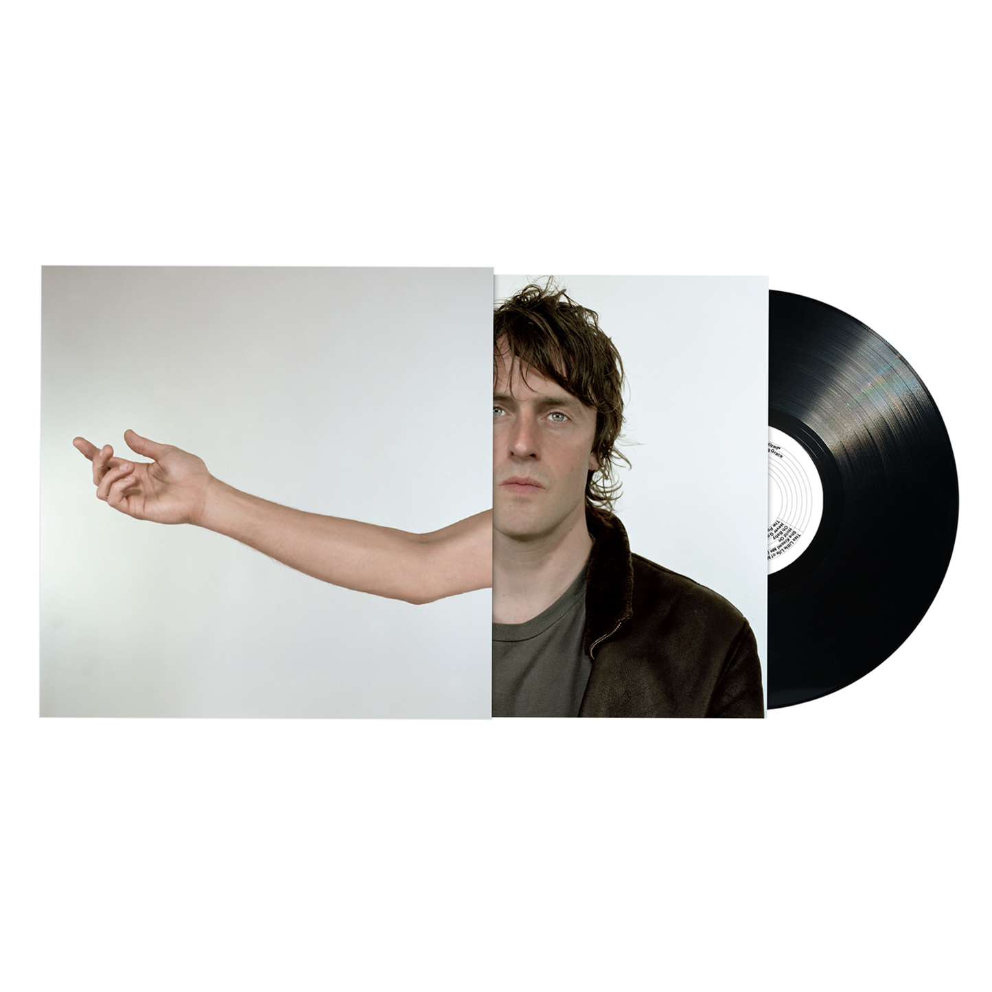 Front view of Spiritualized - Amazing Grace Standard Black Vinyl