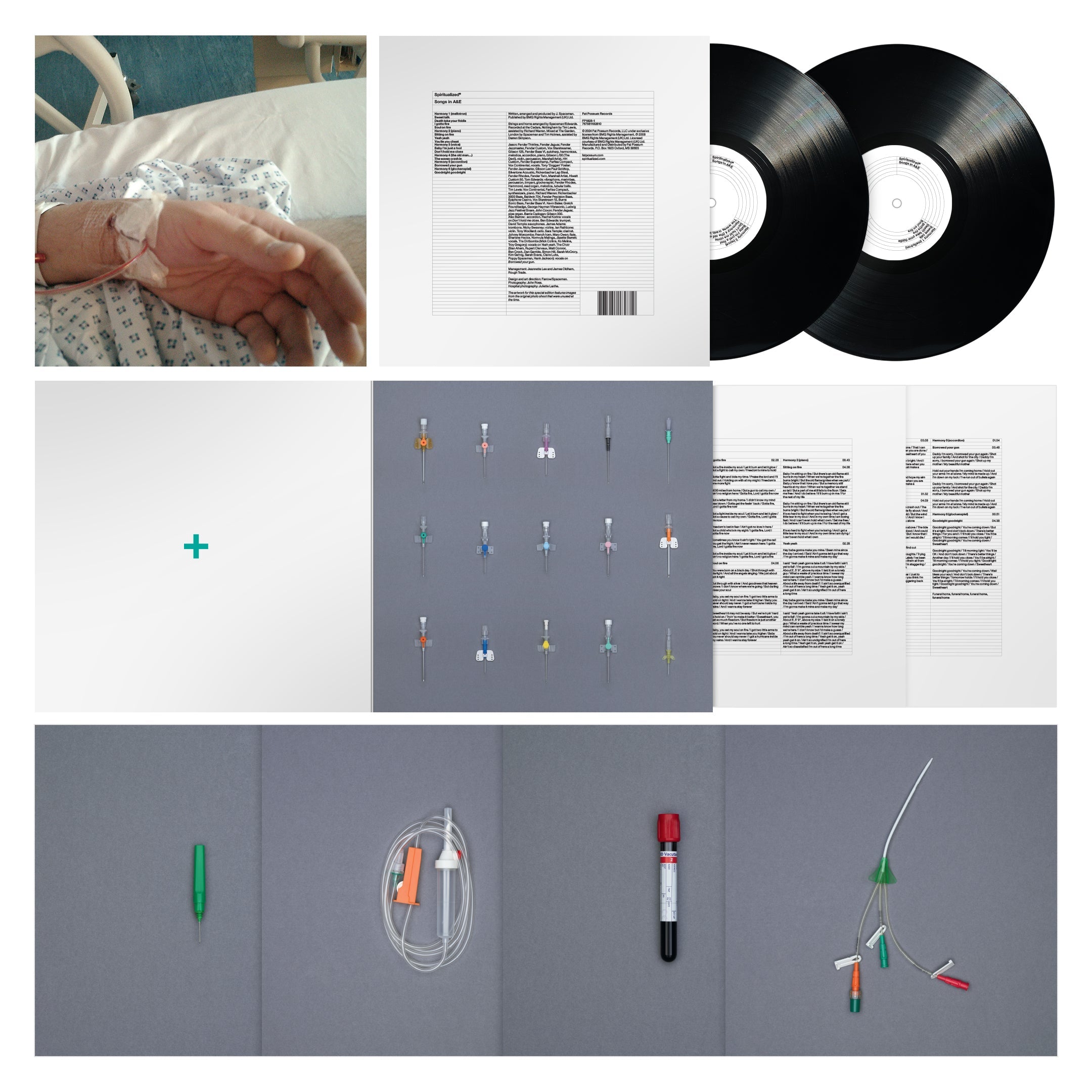 2discs LP Spiritualized Songs In A&E FP18281 FAT POSSUM 未開封 /00520 Spiritualized - Songs In A&E Vinyl