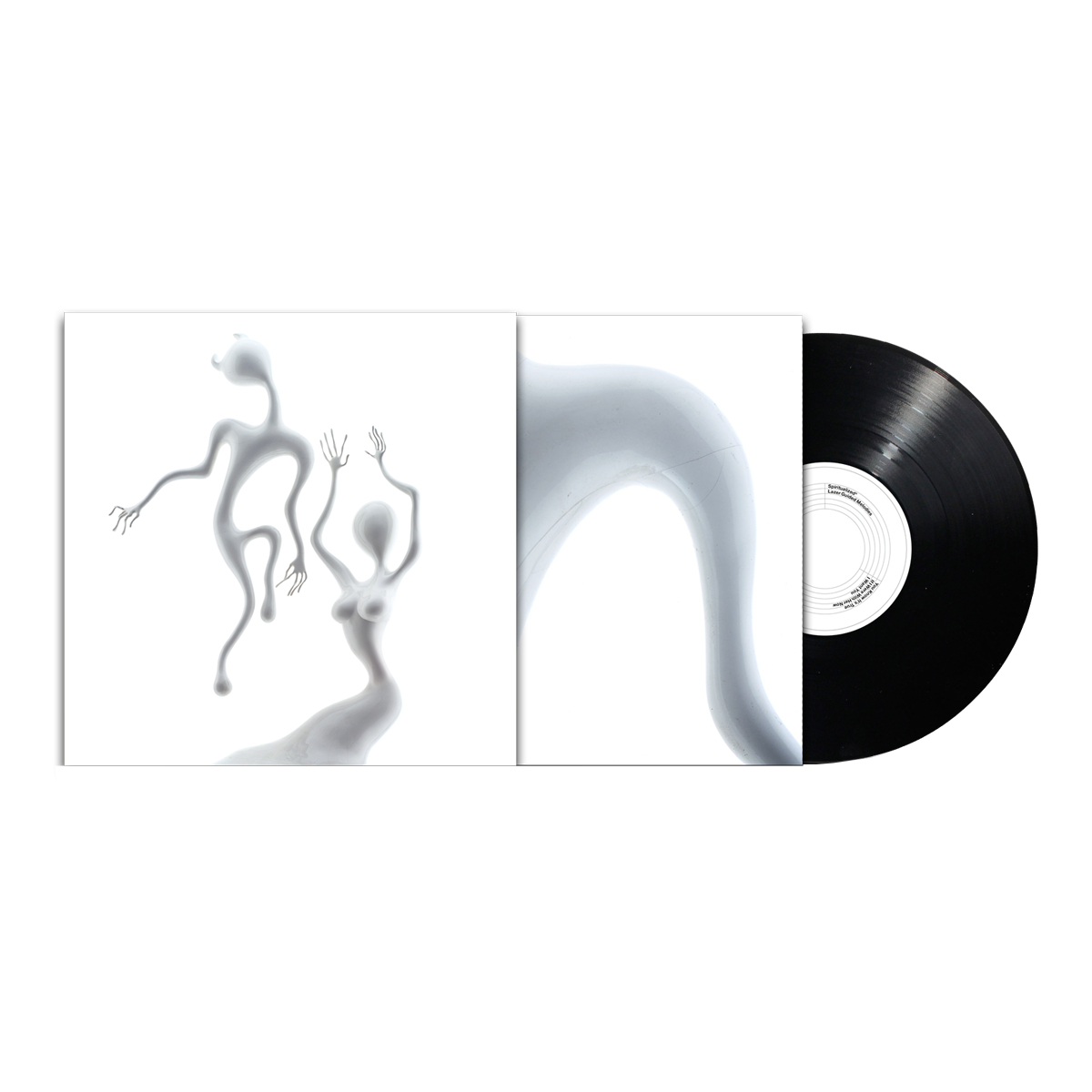 Front view of Lazer Guided Melodies Black Vinyl LP