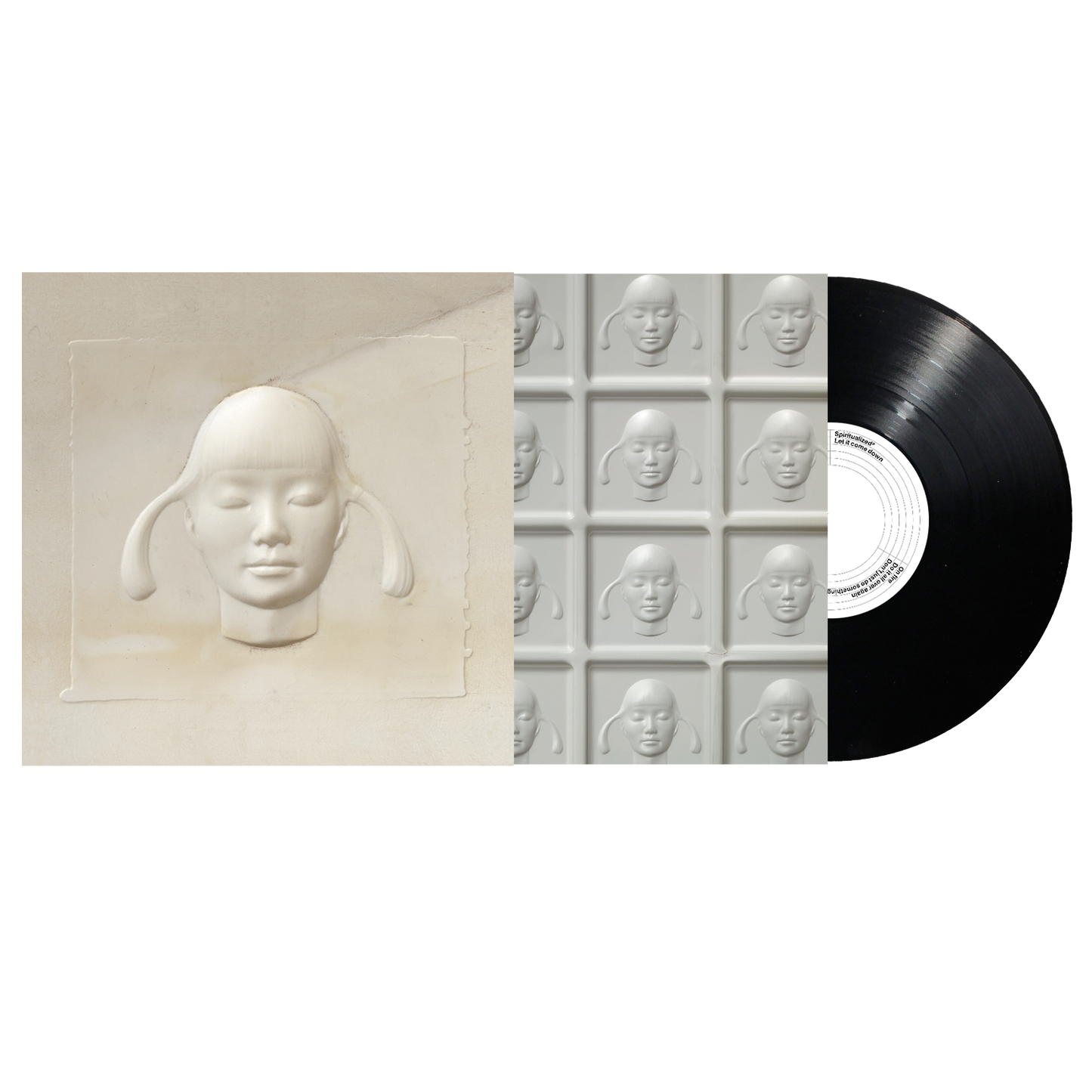 Front view of Let It Come Down Black Vinyl LP